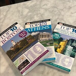 3 Travel Guidebooks